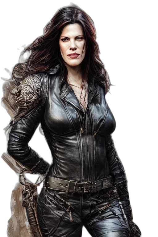 comic book art, concept art, fantasy art, photorealistic transparent PNG cut-out