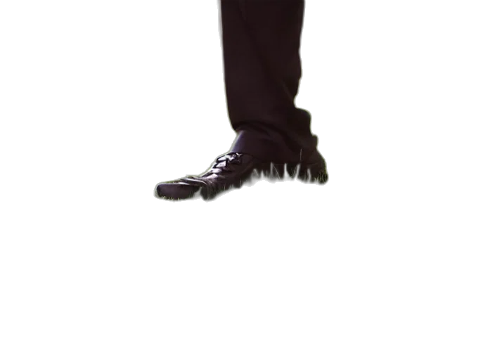 shoes, staff, jacket, creature, photorealistic, concept art, 3d render, vaporwave transparent PNG cut-out