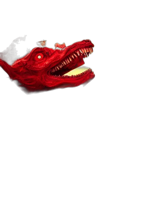 dragon, mask, creature, animal transparent PNG cut-out