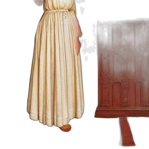 dress, furniture, photorealistic, concept art transparent PNG cut-out