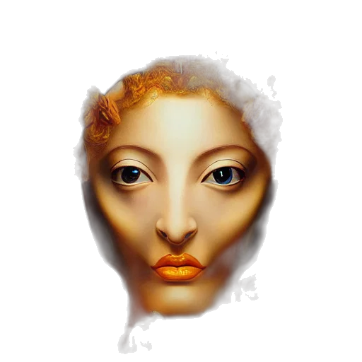 face, mask, crown, robot transparent PNG cut-out