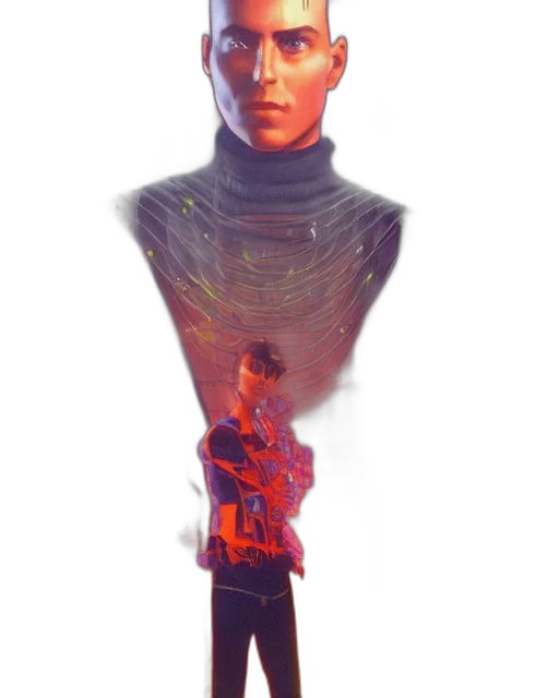 robot, staff, mask, face transparent PNG cut-out