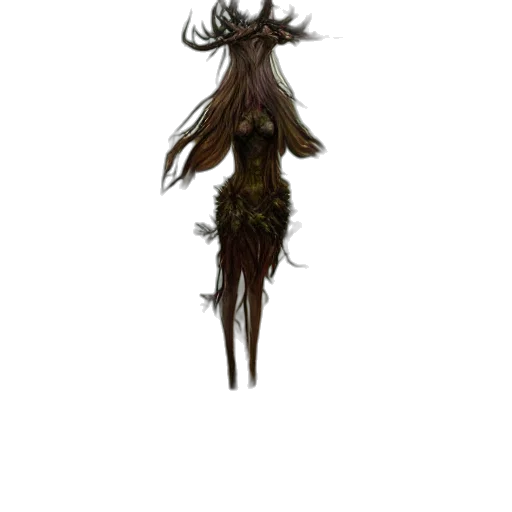 creature, staff, crown, mask transparent PNG cut-out