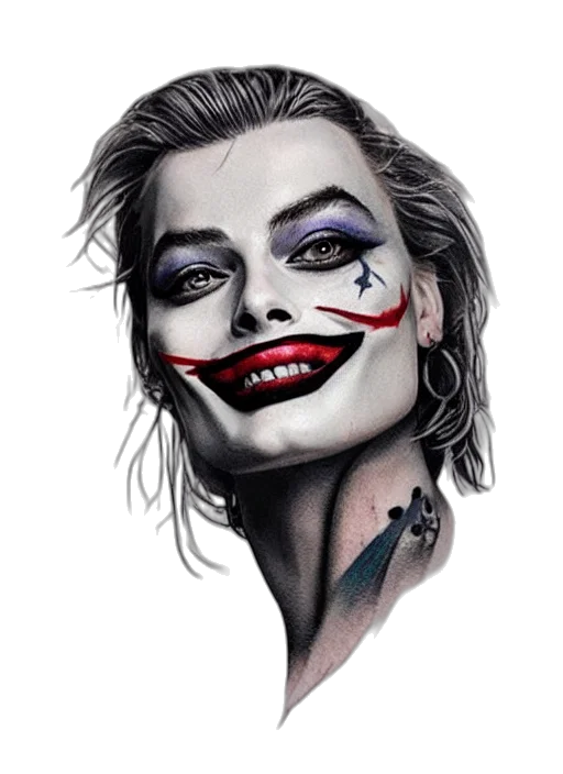 face, comic book art, photorealistic, concept art transparent PNG cut-out