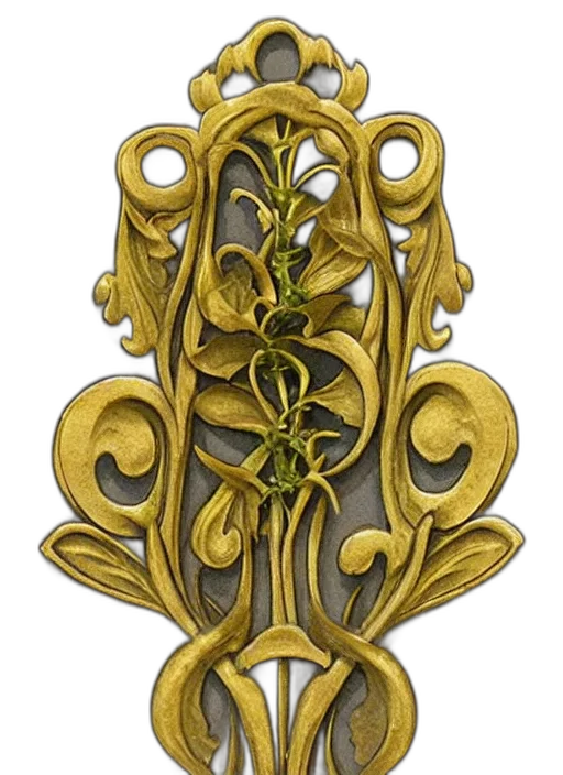 crown, jewelry, staff, furniture, photorealistic, fantasy art, 3d render, concept art transparent PNG cut-out