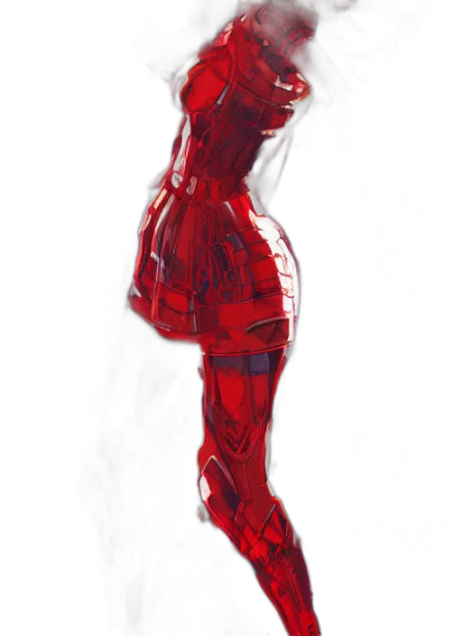 dress, robot, mask, weapon transparent PNG cut-out