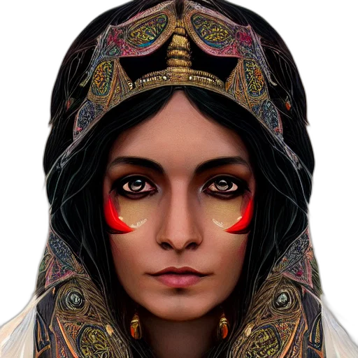 face, mask, jewelry, crown transparent PNG cut-out