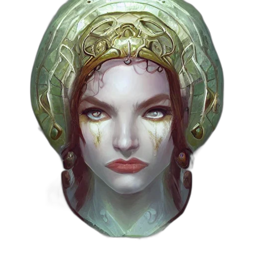 face, crown, mask, jewelry transparent PNG cut-out