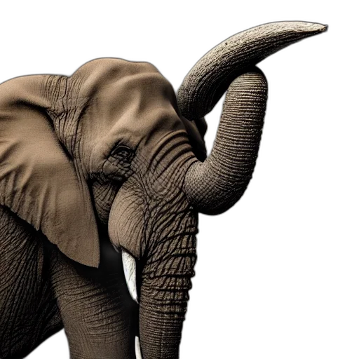 animal, creature, photorealistic, 3d render transparent PNG cut-out