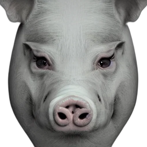 animal, face, mask, creature, photorealistic, 3d render, concept art, realistic transparent PNG cut-out