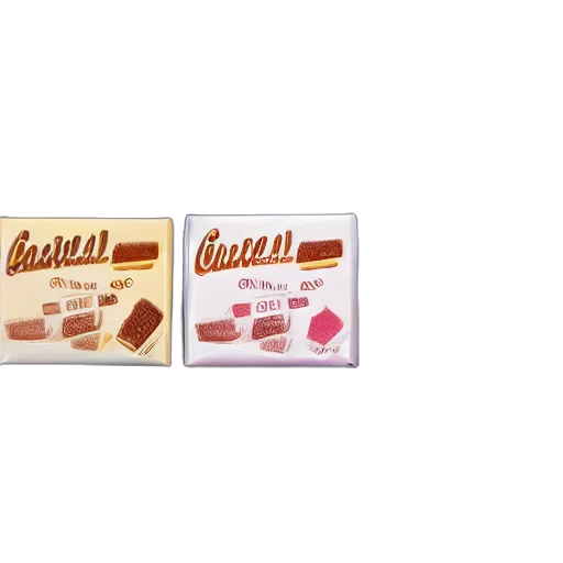 food, 3d render, photorealistic, chocolate, candy, bar, packaging, style transparent PNG cut-out