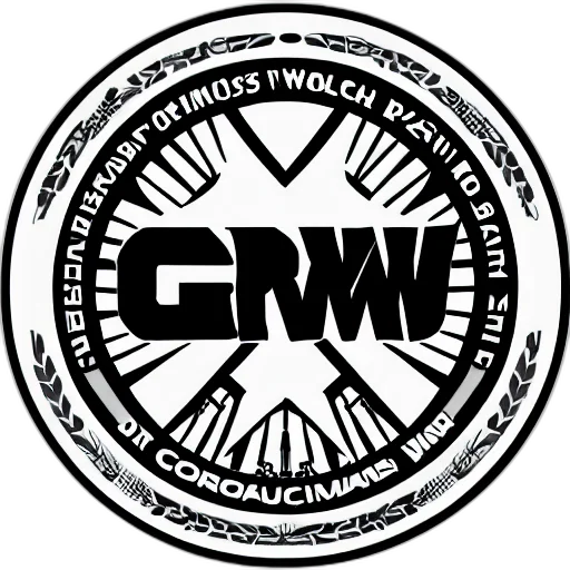 weapon, grw, logo, vector, escher transparent PNG cut-out