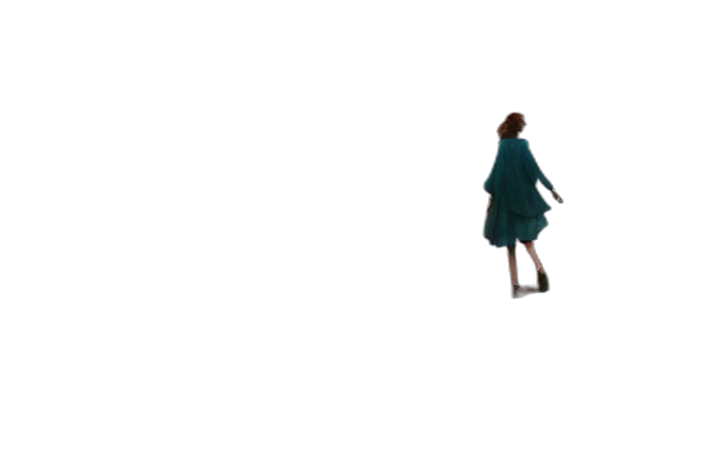 dress, umbrella, jacket, shoes, pixel art, concept art, 3d render, photorealistic transparent PNG cut-out