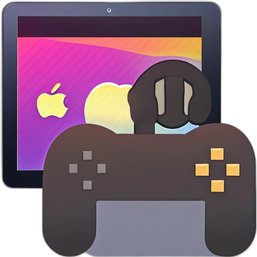 pixel art, 3d render, concept art, dark, ios, game, icon, ipad transparent PNG cut-out