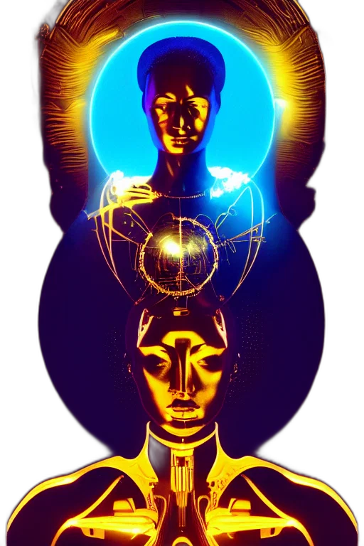 crown, mask, robot, face, concept art, 3d render, fantasy art, pixel art transparent PNG cut-out