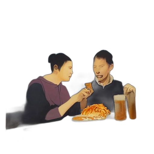 food, face, pixel art, concept art, photorealistic, anime, fire, outer space transparent PNG cut-out