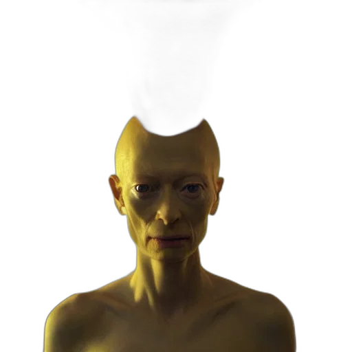 mask, face, hat, crown, 3d render, concept art, photorealistic, fantasy art transparent PNG cut-out
