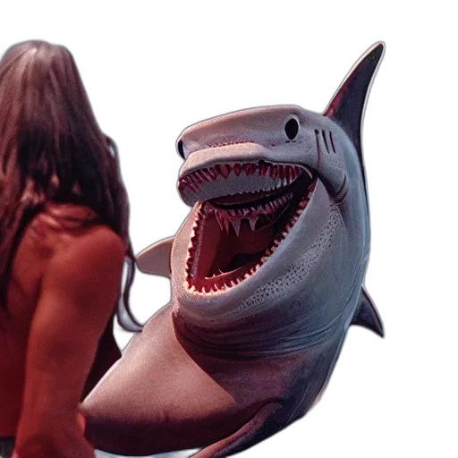 creature, animal, 3d render, concept art, photorealistic, vaporwave, underwater, full transparent PNG cut-out