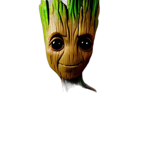 creature, animal, tree, hair, concept art, 3d render, pixel art, photorealistic transparent PNG cut-out