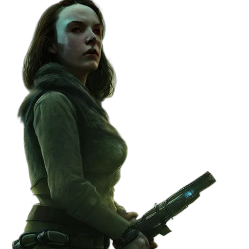 jacket, weapon, staff, concept art transparent PNG cut-out