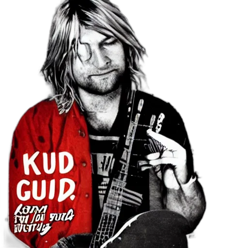 old, fat, kurt, cobain transparent PNG cut-out