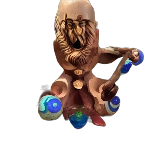 staff, creature, mask, jewelry transparent PNG cut-out