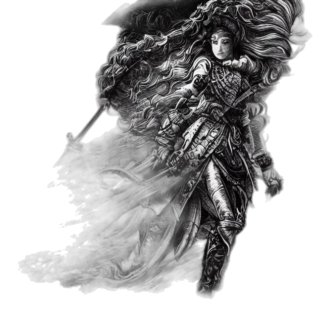 dragon, sword, weapon, creature transparent PNG cut-out
