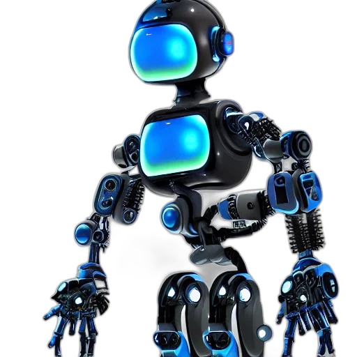 robot, staff, animal, creature transparent PNG cut-out
