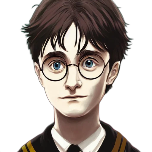 face, staff, animal, pixel art, comic book art, cartoon, concept art, portrait transparent PNG cut-out