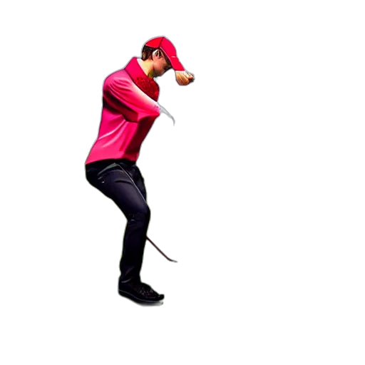 staff, hat, animal, pixel art, 3d render, concept art, tony, hawk transparent PNG cut-out