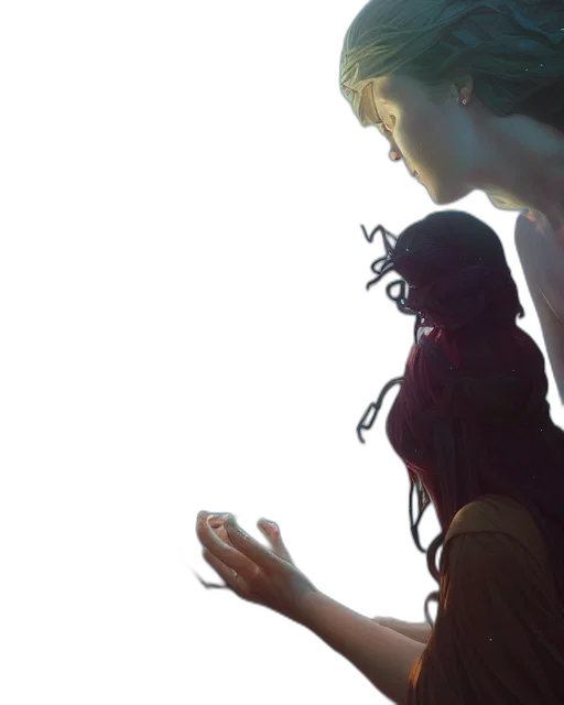 crown, concept art, fantasy art, comic book art, photorealistic, underwater, sunset, fire transparent PNG cut-out