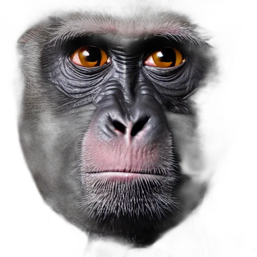 animal, face, mask, creature, photorealistic, 3d render, concept art, high transparent PNG cut-out