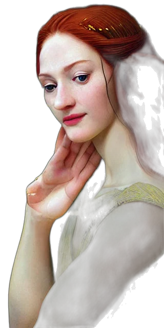 face, crown, jewelry, mask, photorealistic, oil painting, fantasy art, 3d render transparent PNG cut-out