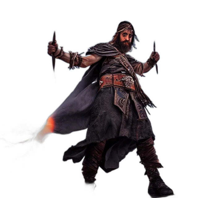 sword, staff, weapon, jacket, concept art, fantasy art, 3d render, pixel art transparent PNG cut-out