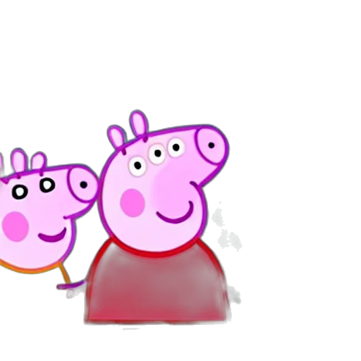 food, 3d render, concept art, cartoon, pixel art, peppa, pig, furious transparent PNG cut-out