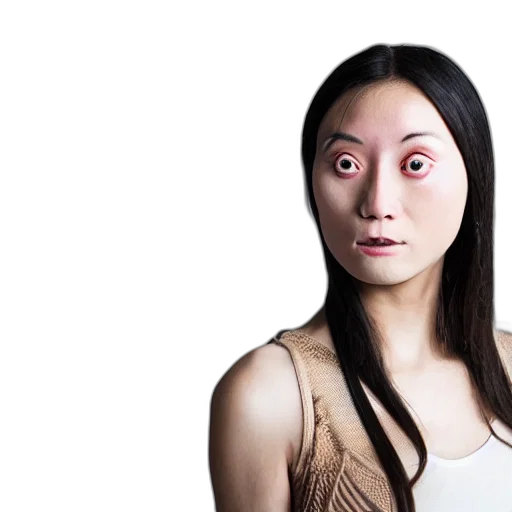 face, mask, creature, robot transparent PNG cut-out