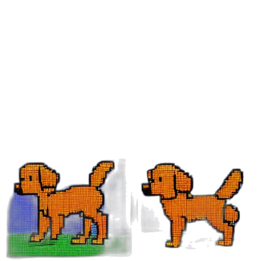 animal, creature, pixel art, concept art transparent PNG cut-out