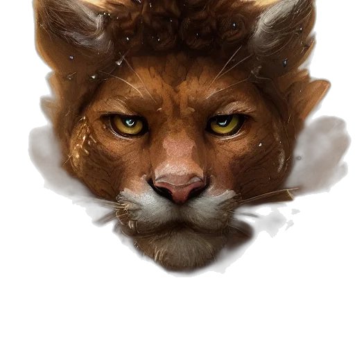 face, animal, mask, crown transparent PNG cut-out