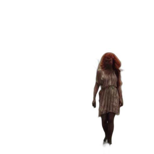 dress, hair, creature, animal transparent PNG cut-out