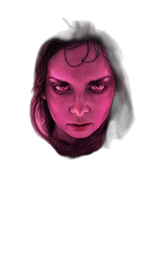 face, mask, creature, concept art transparent PNG cut-out