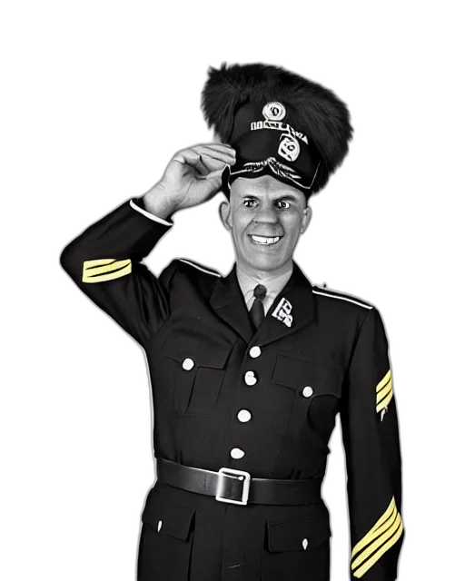 staff, hat, jacket, crown transparent PNG cut-out