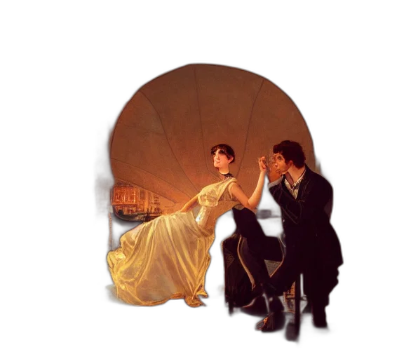 umbrella, dress, concept art, oil painting, photorealistic, pixel art, fire, night transparent PNG cut-out