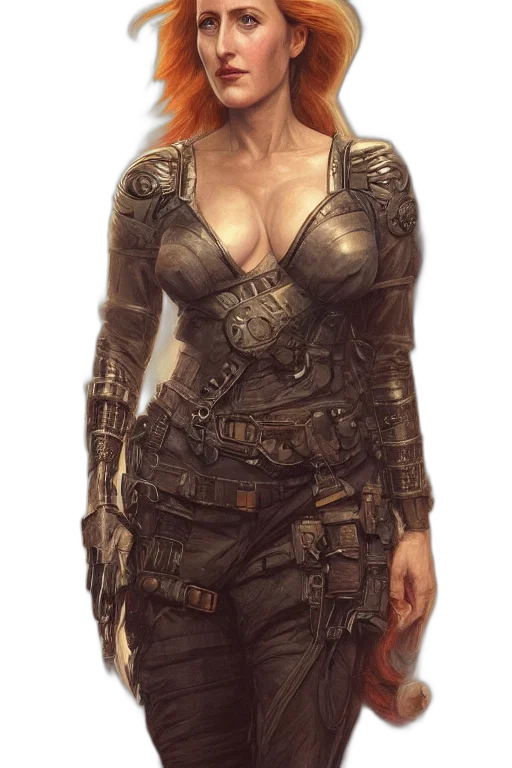 dress, robot, weapon, concept art transparent PNG cut-out