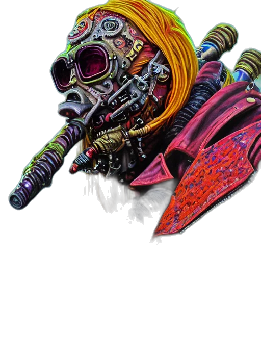 mask, face, robot, weapon transparent PNG cut-out