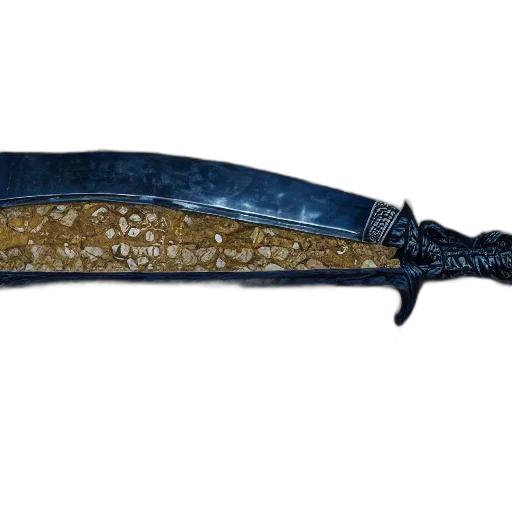 sword, weapon, staff, hair transparent PNG cut-out