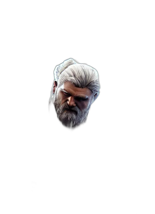 face, mask, creature, hair transparent PNG cut-out