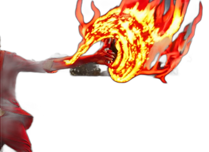 weapon, dragon, concept art, 3d render, comic book art, pixel art, fire, red transparent PNG cut-out