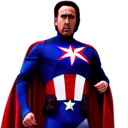 comic book art, concept art, cartoon, 3d render transparent PNG cut-out