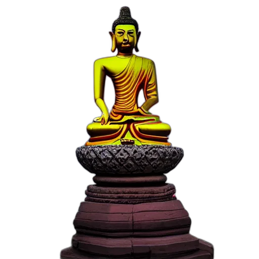 staff, 3d render, concept art, pixel art transparent PNG cut-out
