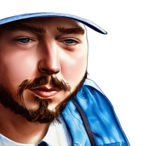 face, hat, photorealistic, oil painting, watercolor, cartoon, closeup, illustration transparent PNG cut-out